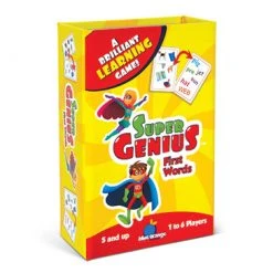 Blue Orange Games Board Games Super Genius: First Words