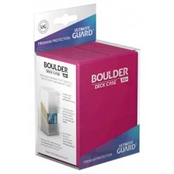 Deck Boxes Ultimate Guard - Boulder™ 80+ Deck Case Rhodonite (Pink) 7 Deck Boxes Ultimate Guard - Boulder™ 80+ Deck Case Rhodonite (Pink)
