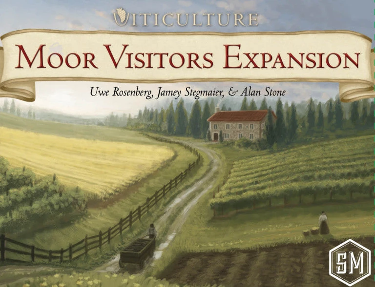 Stonemaier Games Board Games Viticulture: Moor Visitors Expansion 1 Stonemaier Games Board Games Viticulture: Moor Visitors Expansion
