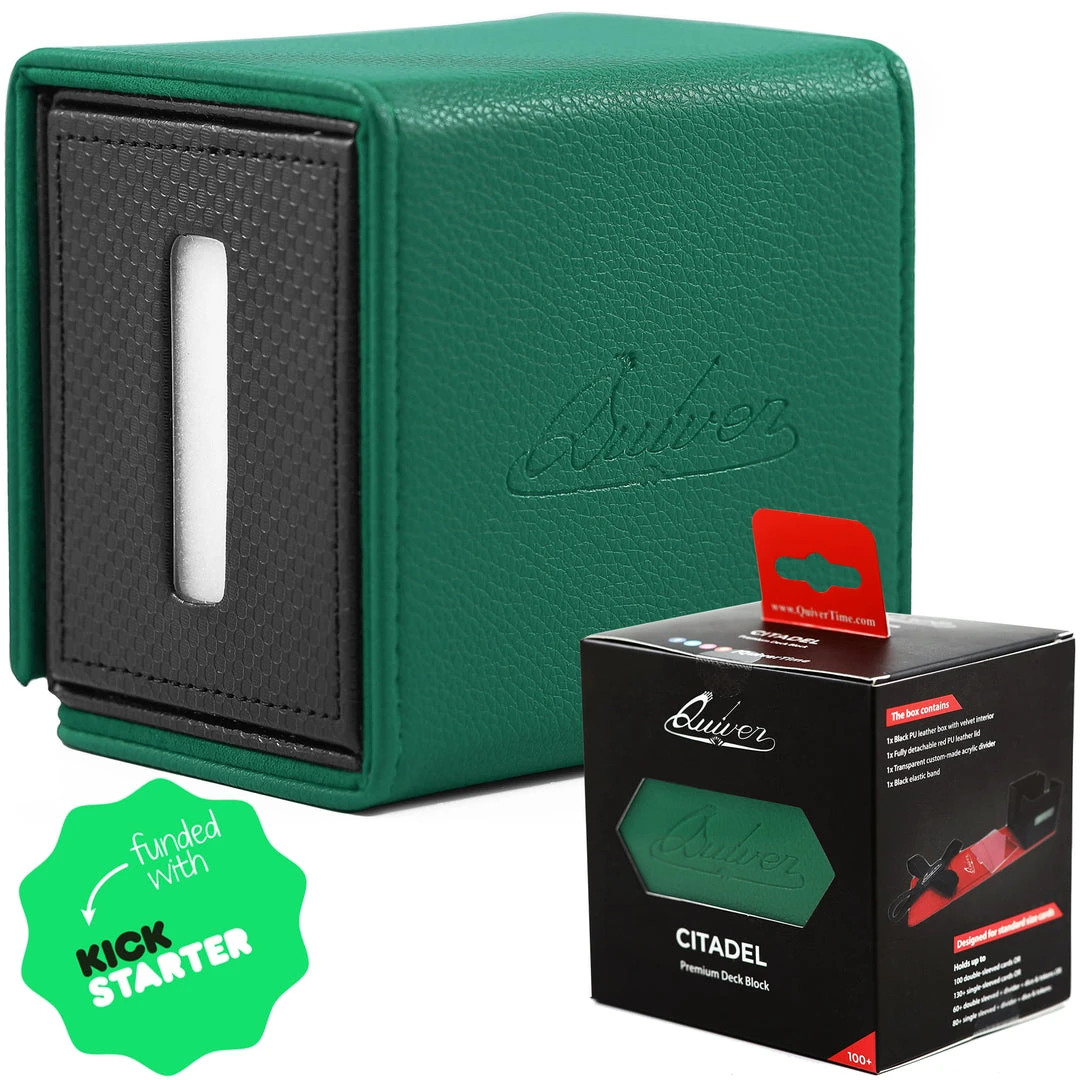 Quiver Time - Citadel Deck Block (Green) 1 Quiver Time - Citadel Deck Block (Green)