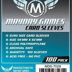 Mayday Games Mayday Sleeves - Euro Card Sleeves Jun 13-19, 2022