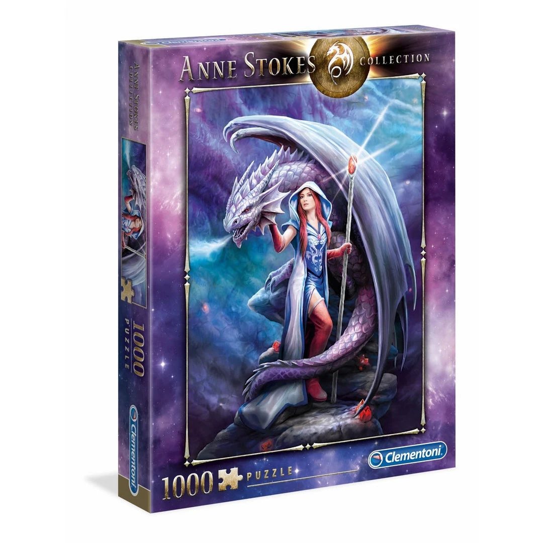 Puzzle - Clementoni - Anne Stokes - Dragon Mage(1000 Pcs) 1 Puzzle - Clementoni - Anne Stokes - Dragon Mage(1000 Pcs)