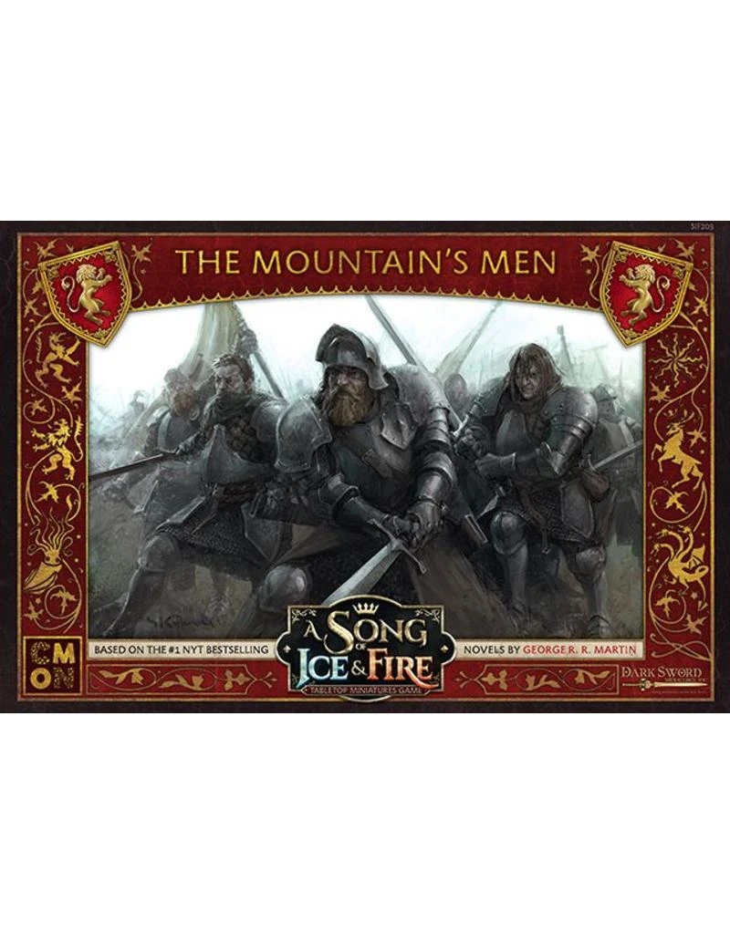 CMON Limited A Song Of Ice & Fire: Tabletop Miniatures Game - The Mountain's Men Board Games 1 CMON Limited A Song Of Ice & Fire: Tabletop Miniatures Game - The Mountain's Men Board Games
