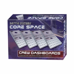 Battle Systems Ltd Board Games Core Space: Crew Dashboards (4) (Import)