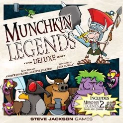 Steve Jackson Games Munchkin Legends Deluxe Board Games