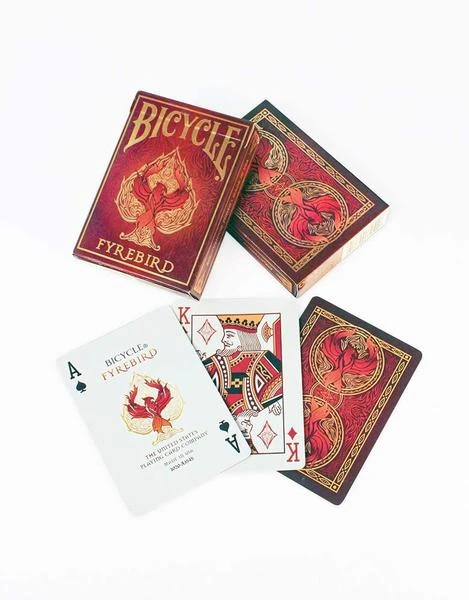 Bicycle Playing Cards - Fyrebird 4 Bicycle Playing Cards - Fyrebird