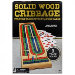 Spin Master Ltd. Cardinal - Folding Cribbage Board - 3 Color Track