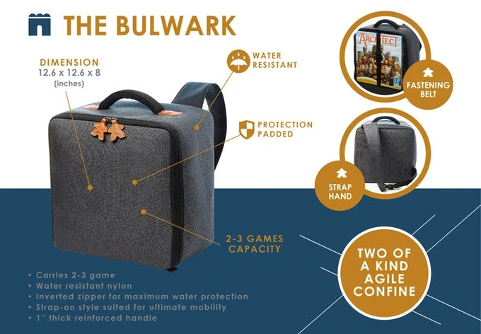 Accessories Board Game Truck - The Bulwark (Ash) 1 Accessories Board Game Truck - The Bulwark (Ash)