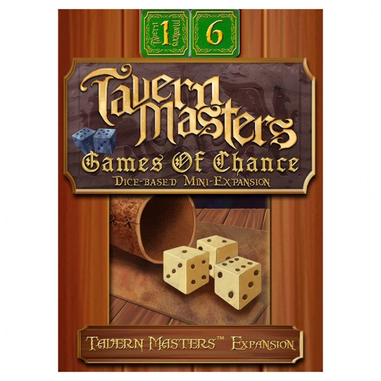 Dann Kriss Games Tavern Masters: Games Of Chance Mini-Expansion 1 Dann Kriss Games Tavern Masters: Games Of Chance Mini-Expansion