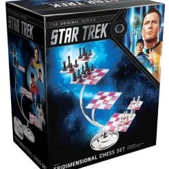 The Noble Collection Star Trek Tridimensional Chess Set
