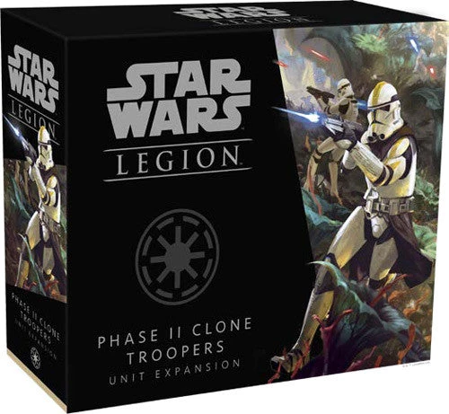 Fantasy Flight Games Star Wars: Legion - Phase II Clone Troopers Unit Expansion Board Games 1 Fantasy Flight Games Star Wars: Legion - Phase II Clone Troopers Unit Expansion Board Games