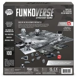 Funko Games Funkoverse Strategy Game: Universal Monsters 100 (4-pack)