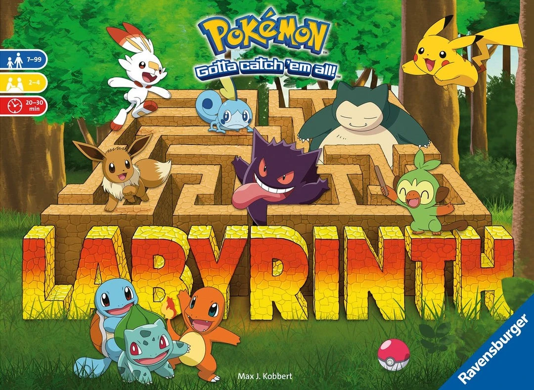 Ravensburger Board Games Labyrinth - Pokemon 1 Ravensburger Board Games Labyrinth - Pokemon