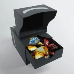 Gamegenic: Keyforge Gemini Deck Box - Black Deck Boxes