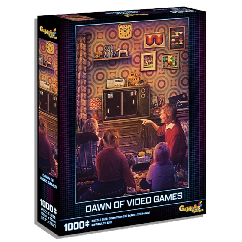 All Sale Items Puzzle - Mchezo - Dawn Of Video Games (1000 Pieces) 1 All Sale Items Puzzle - Mchezo - Dawn Of Video Games (1000 Pieces)