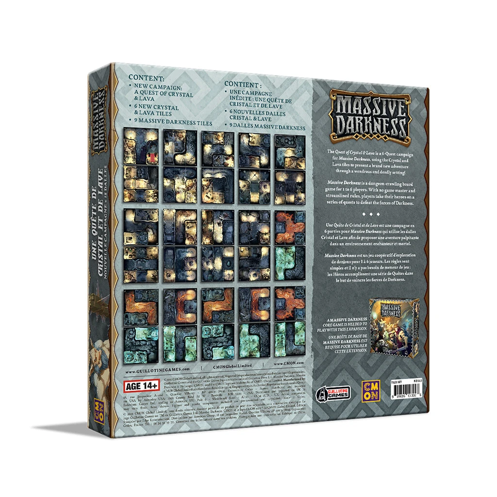 CMON Global Limited Massive Darkness 2: Original Tiles Set Board Games 3 CMON Global Limited Massive Darkness 2: Original Tiles Set Board Games