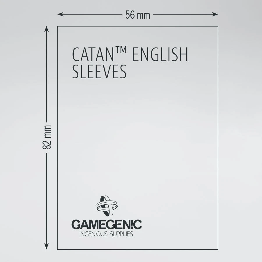 Gamegenic - Matte Catan-Sized Sleeves (60) Jun 20-26, 2022 3 Gamegenic - Matte Catan-Sized Sleeves (60) Jun 20-26, 2022