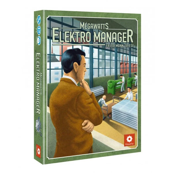 Filosofia Éditions Board Games Mégawatts: Elektro Manager (aka Power Grid: Factory Manager) (French) 1 Filosofia Éditions Board Games Mégawatts: Elektro Manager (aka Power Grid: Factory Manager) (French)