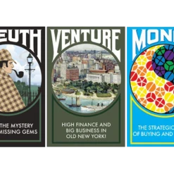 Gryphon Games Sid Sackson Signature Series - Sleuth, Venture And Monad Board Games