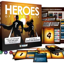 3Some Games Board Games Heroes Of Metro City
