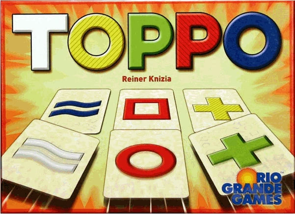 Rio Grande Games Board Games Toppo 1 Rio Grande Games Board Games Toppo