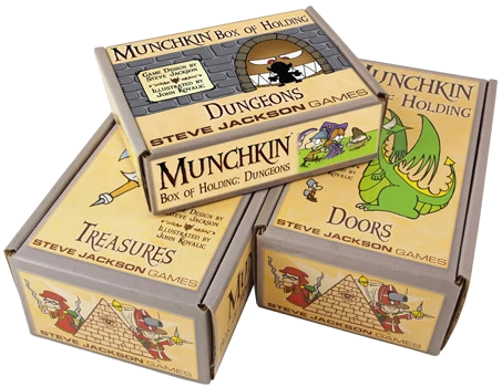 Steve Jackson Games Board Games Munchkin Boxes Of Holding Set 2 1 Steve Jackson Games Board Games Munchkin Boxes Of Holding Set 2