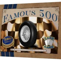 Famous Games Co Famous 500: The World's Smallest Car Racing Game