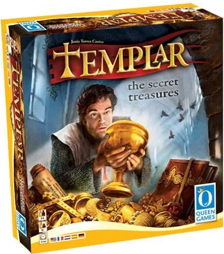 Queen Games Templar: The Secret Treasures Board Games 1 Queen Games Templar: The Secret Treasures Board Games