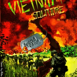 White Dog Games Board Games Vietnam Solitaire Special Edition