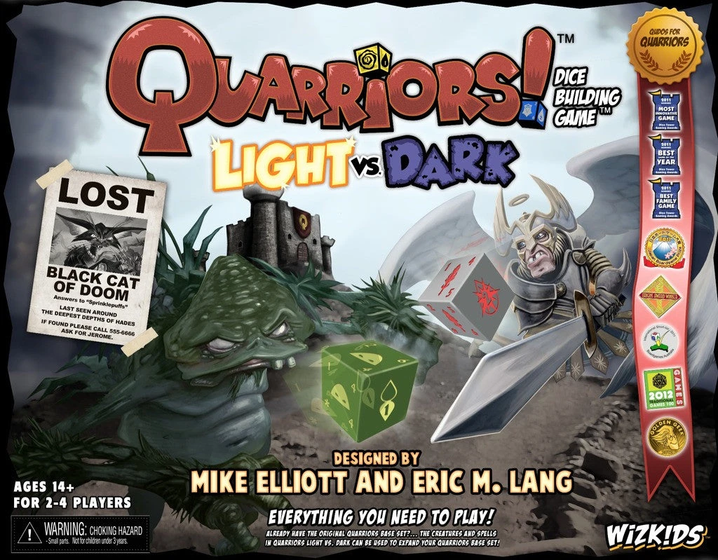 WizKids Games Board Games Quarriors! Light Vs. Dark 1 WizKids Games Board Games Quarriors! Light Vs. Dark