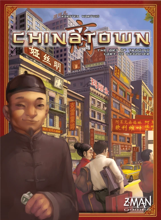 Z-Man Games Board Games Chinatown 1 Z-Man Games Board Games Chinatown