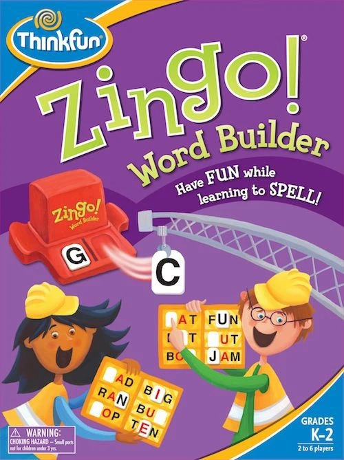 ThinkFun Zingo! Word Builder Board Games 1 ThinkFun Zingo! Word Builder Board Games