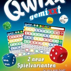Nürnberger-Spielkarten-Verlag Qwixx Gemixxt (Import) Board Games