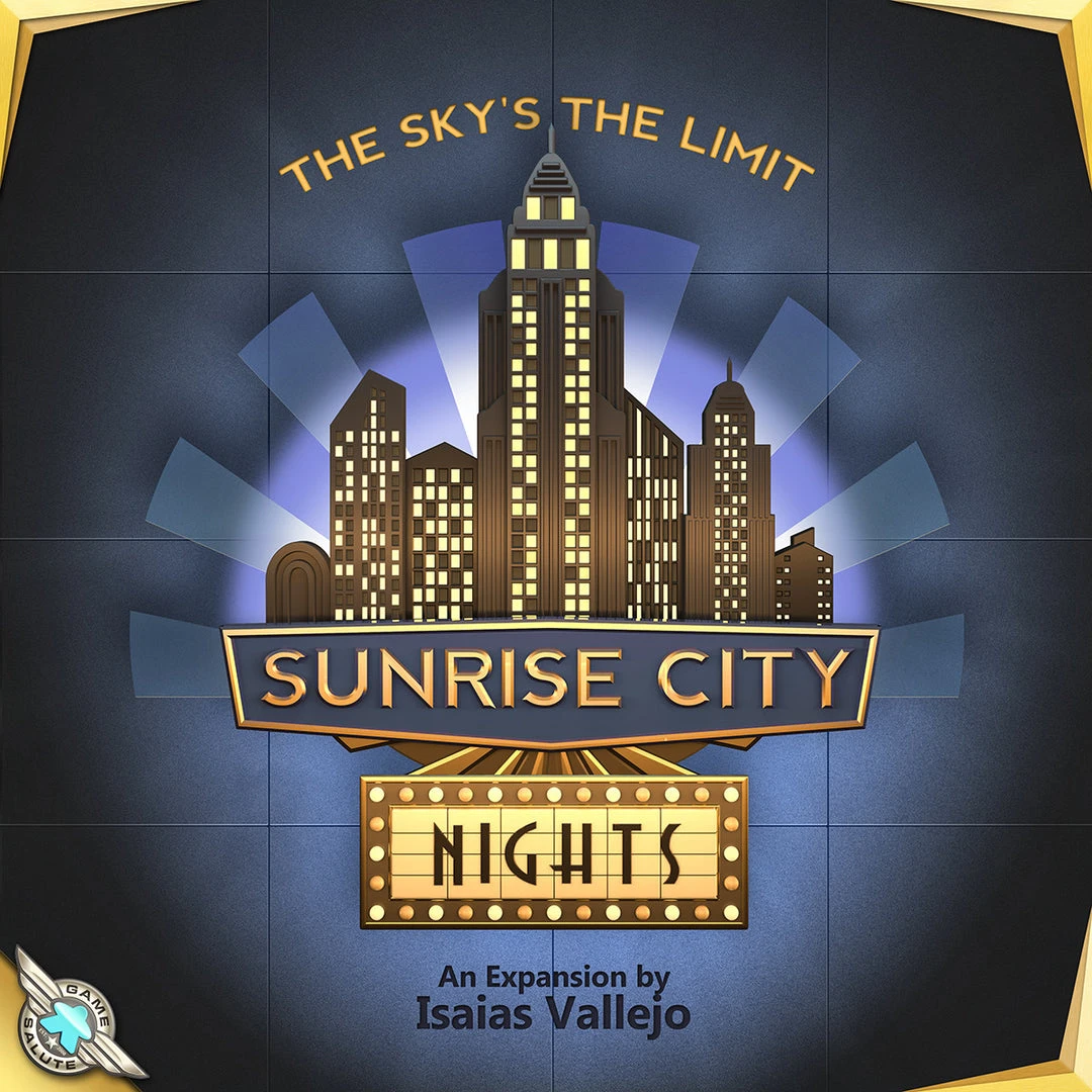 Game Salute Board Games Sunrise City: Nights! 1 Game Salute Board Games Sunrise City: Nights!