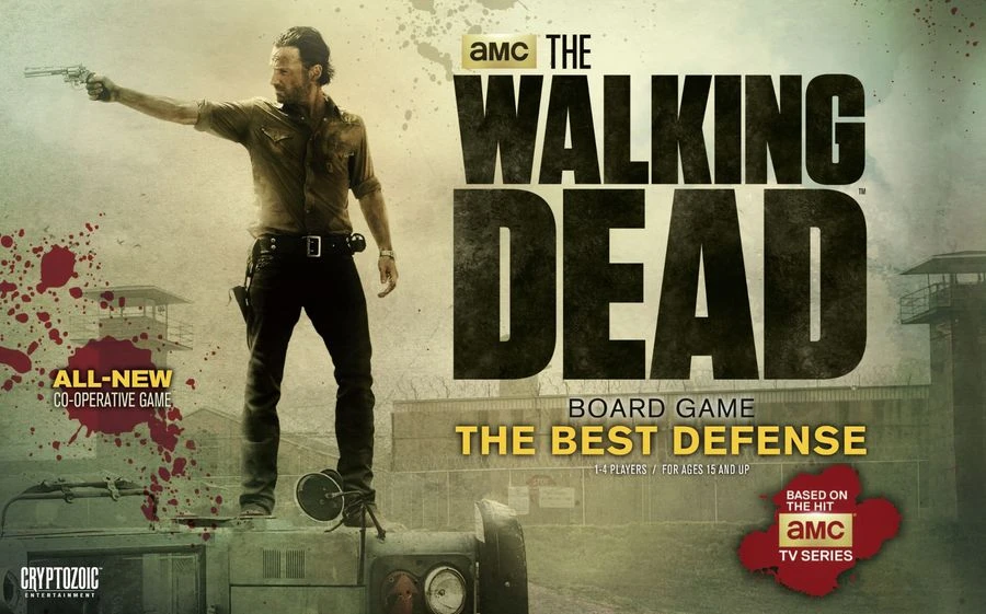 Cryptozoic Entertainment The Walking Dead Board Game: The Best Defense Board Games 1 Cryptozoic Entertainment The Walking Dead Board Game: The Best Defense Board Games