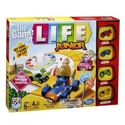 Hasbro The Game Of Life Junior Board Games 1 Hasbro The Game Of Life Junior Board Games