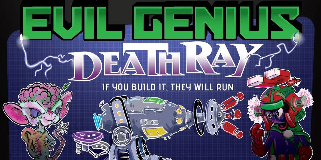 Vile Genius Games Inc Evil Genius: Deathray Board Games 1 Vile Genius Games Inc Evil Genius: Deathray Board Games