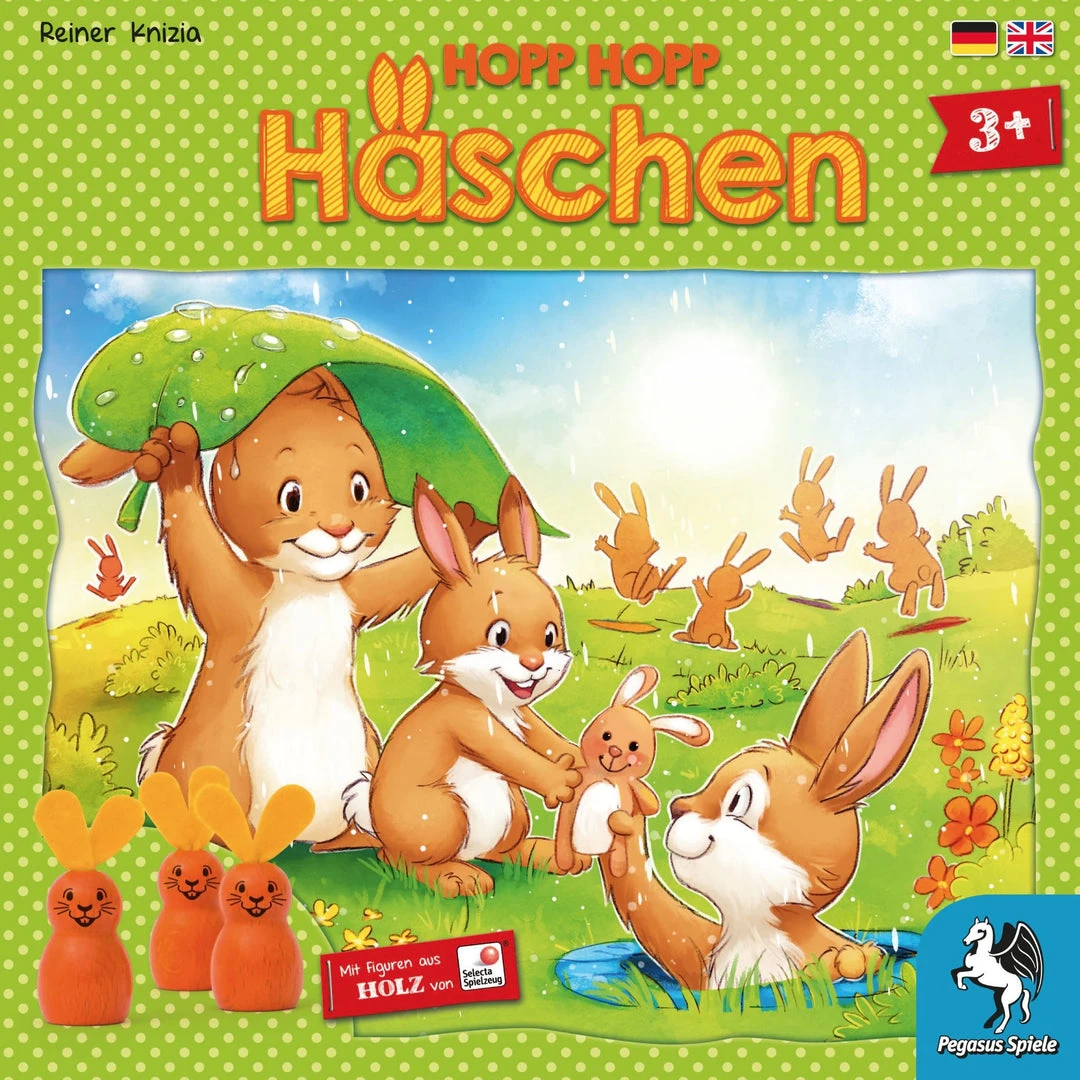 Pegasus Spiele Bouncing Bunnies (aka Hopp Hopp Häschen) Board Games 1 Pegasus Spiele Bouncing Bunnies (aka Hopp Hopp Häschen) Board Games