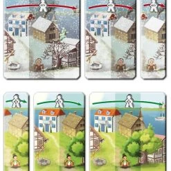 Cwali Board Games Samara: Expansion 2 - Winter & Summer Tiles