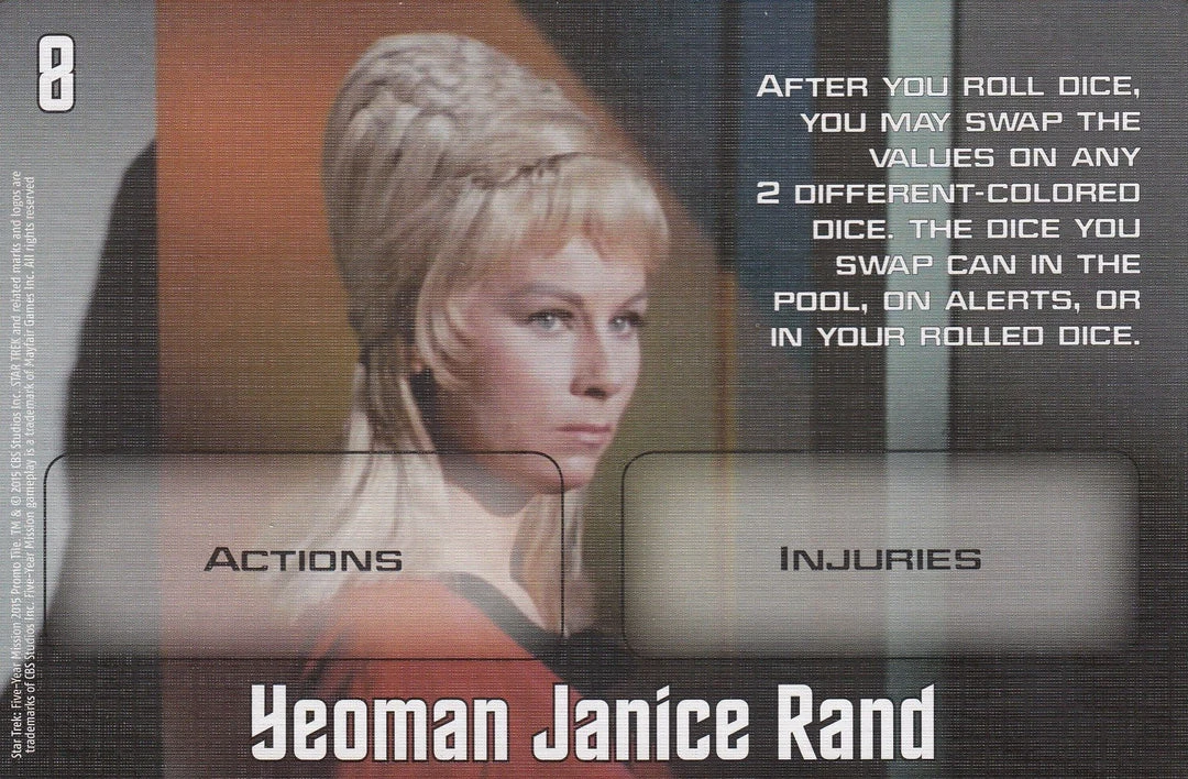 Mayfair Games Star Trek: Five-Year Mission - Janice Rand / Wesley Crusher Promo Board Games 1 Mayfair Games Star Trek: Five-Year Mission - Janice Rand / Wesley Crusher Promo Board Games