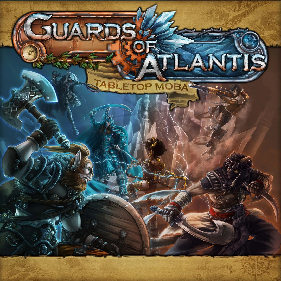 Wolff Designa Board Games Guards Of Atlantis: Tabletop MOBA 1 Wolff Designa Board Games Guards Of Atlantis: Tabletop MOBA