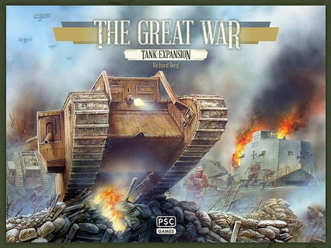 PSC Games The Great War: Tank Expansion Board Games 1 PSC Games The Great War: Tank Expansion Board Games