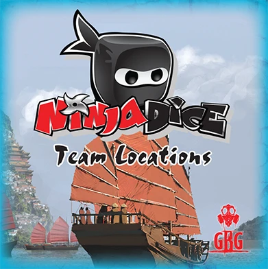 Greenbrier Games Ninja Dice: Team Location Card Expansion 1 Greenbrier Games Ninja Dice: Team Location Card Expansion