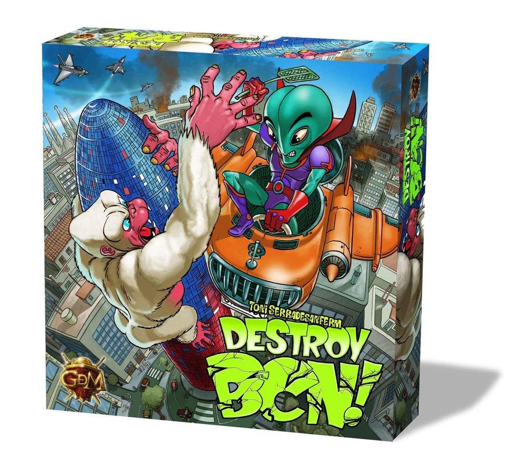 GDM Games Destroy BCN! Board Games 1 GDM Games Destroy BCN! Board Games