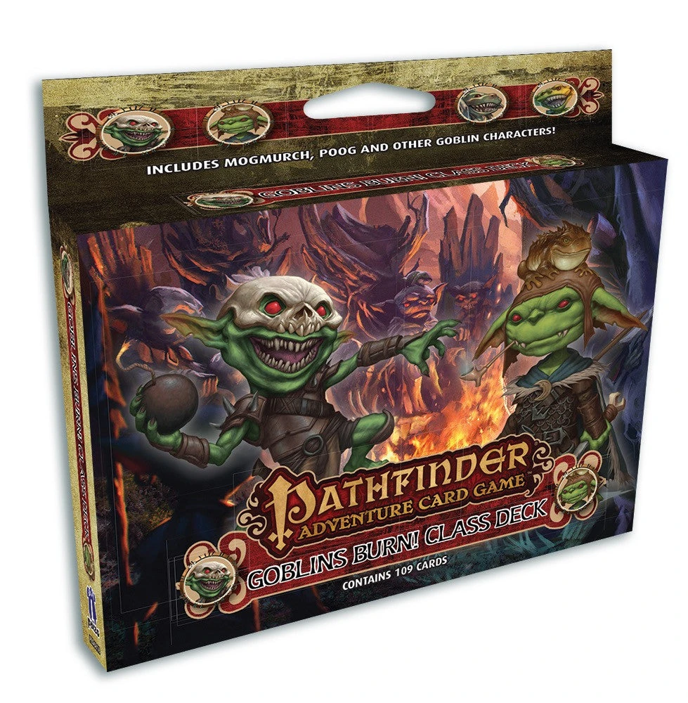 Paizo Publishing Board Games Pathfinder Adventure Card Game: Class Deck - Goblins Burn! 1 Paizo Publishing Board Games Pathfinder Adventure Card Game: Class Deck - Goblins Burn!