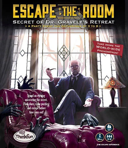 ThinkFun Escape The Room: Secret Of Dr. Gravely's Retreat Board Games 1 ThinkFun Escape The Room: Secret Of Dr. Gravely's Retreat Board Games
