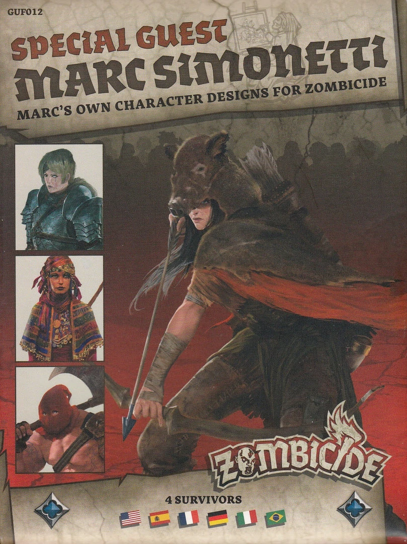 CMON Limited Zombicide: Black Plague Special Guest Box #7 - Marc Simonetti 1 CMON Limited Zombicide: Black Plague Special Guest Box #7 - Marc Simonetti