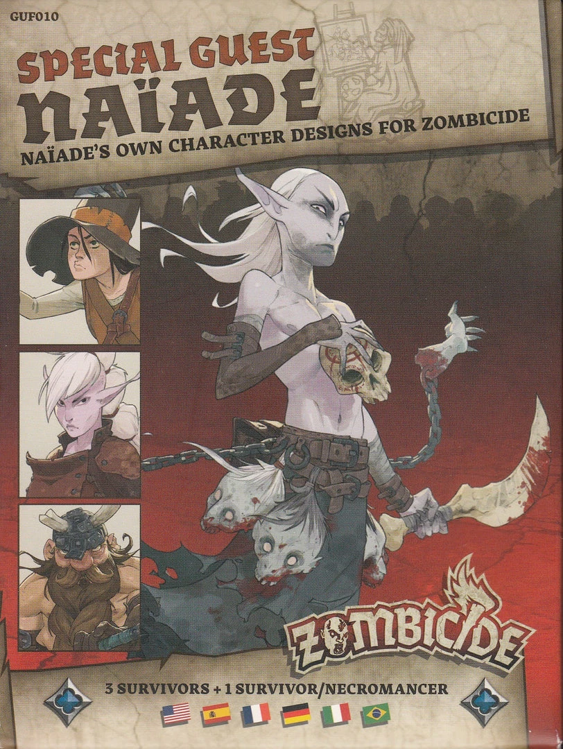 CMON Limited Zombicide: Black Plague Special Guest Box #5 - Naïade 1 CMON Limited Zombicide: Black Plague Special Guest Box #5 - Naïade
