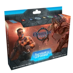 Hack And Slash Games Board Games Ophidian 2360: Survival Of The Fittest - War Machine Vs. Bio-Hazard