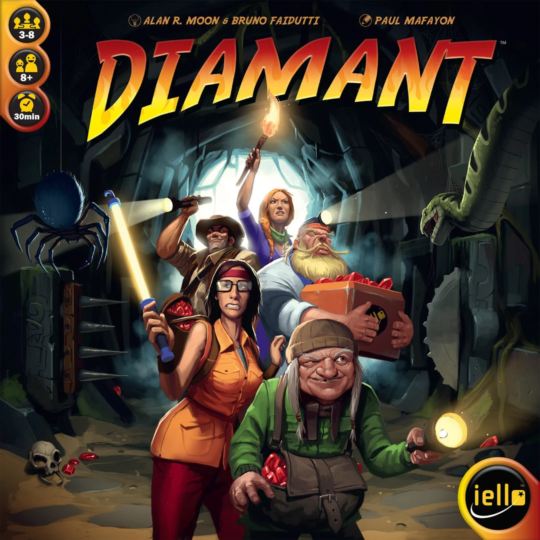 IELLO Diamant (French) Board Games 1 IELLO Diamant (French) Board Games